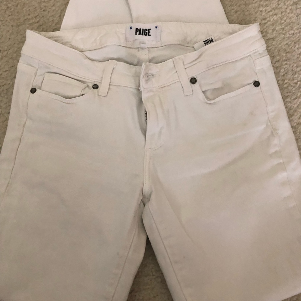 White jeans